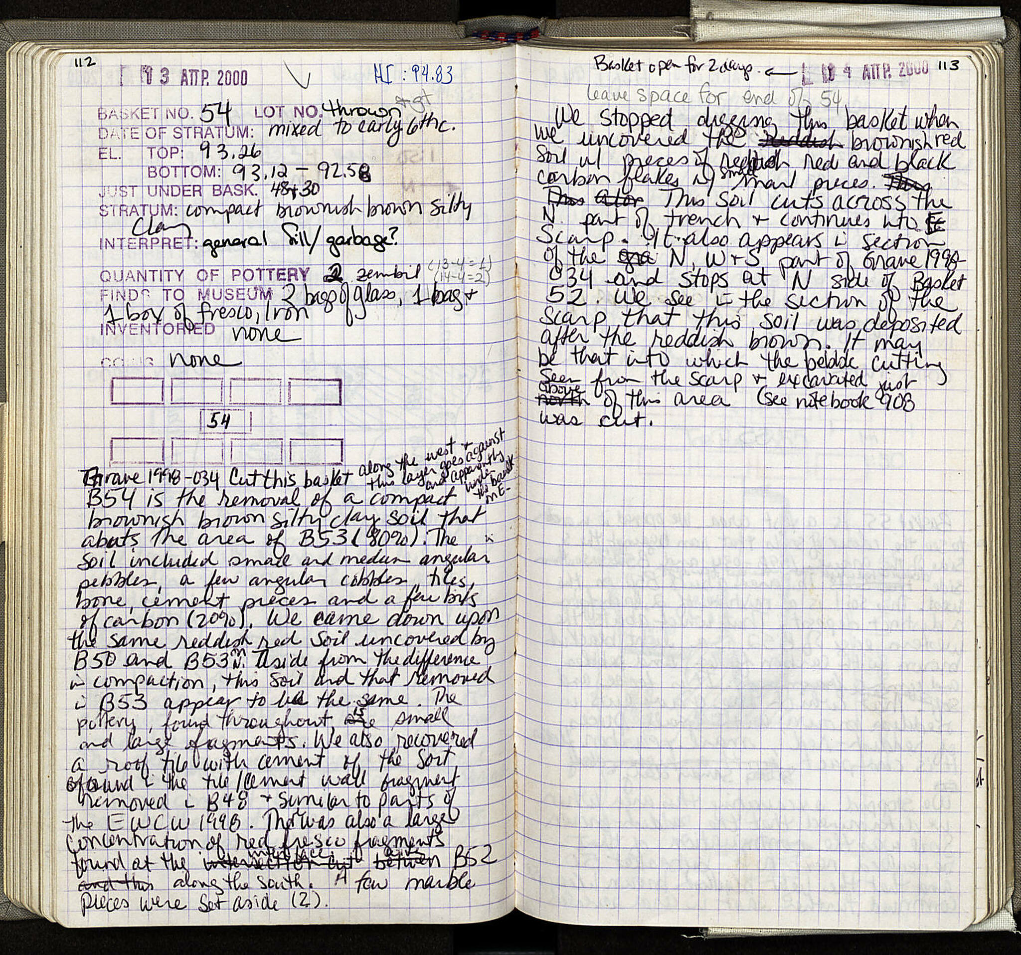 Notebook Spread