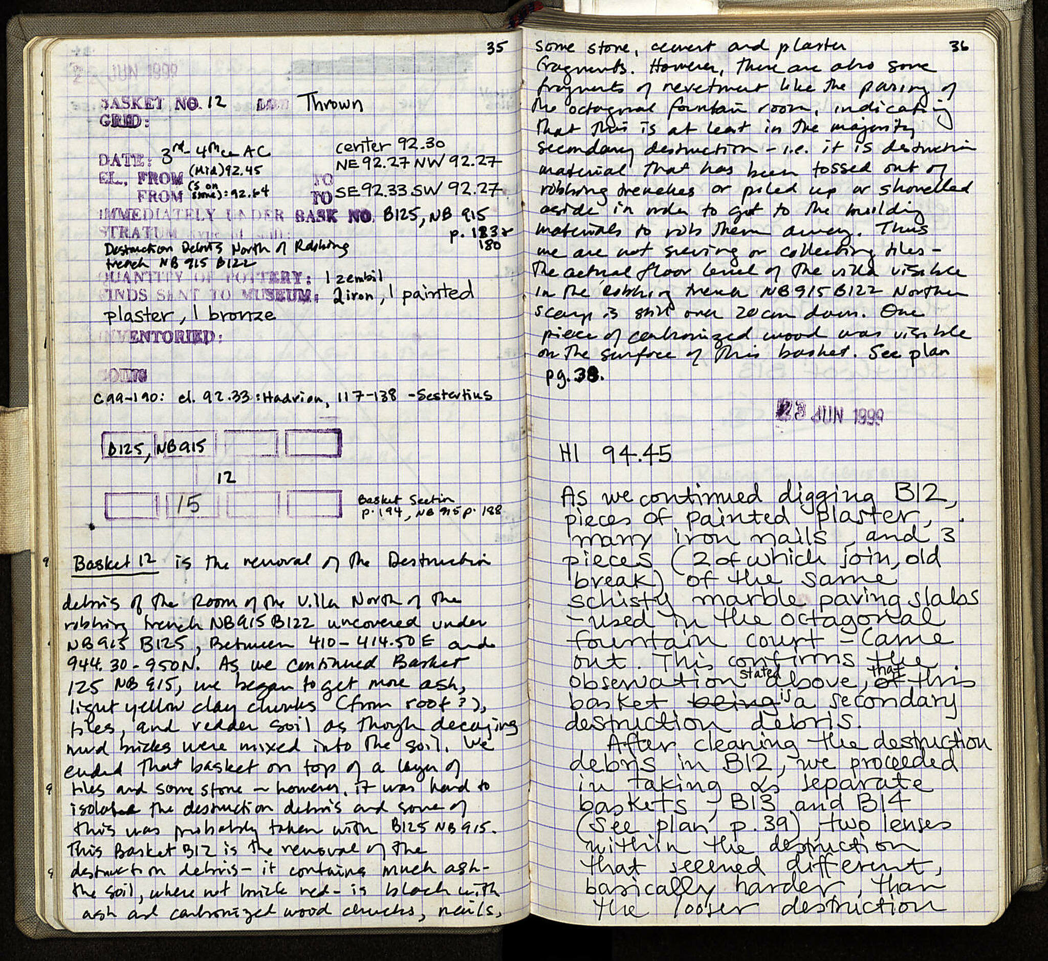 Notebook Spread