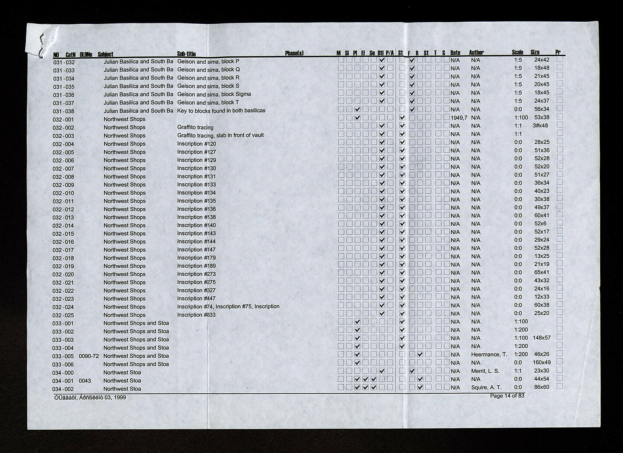 Notebook Spread