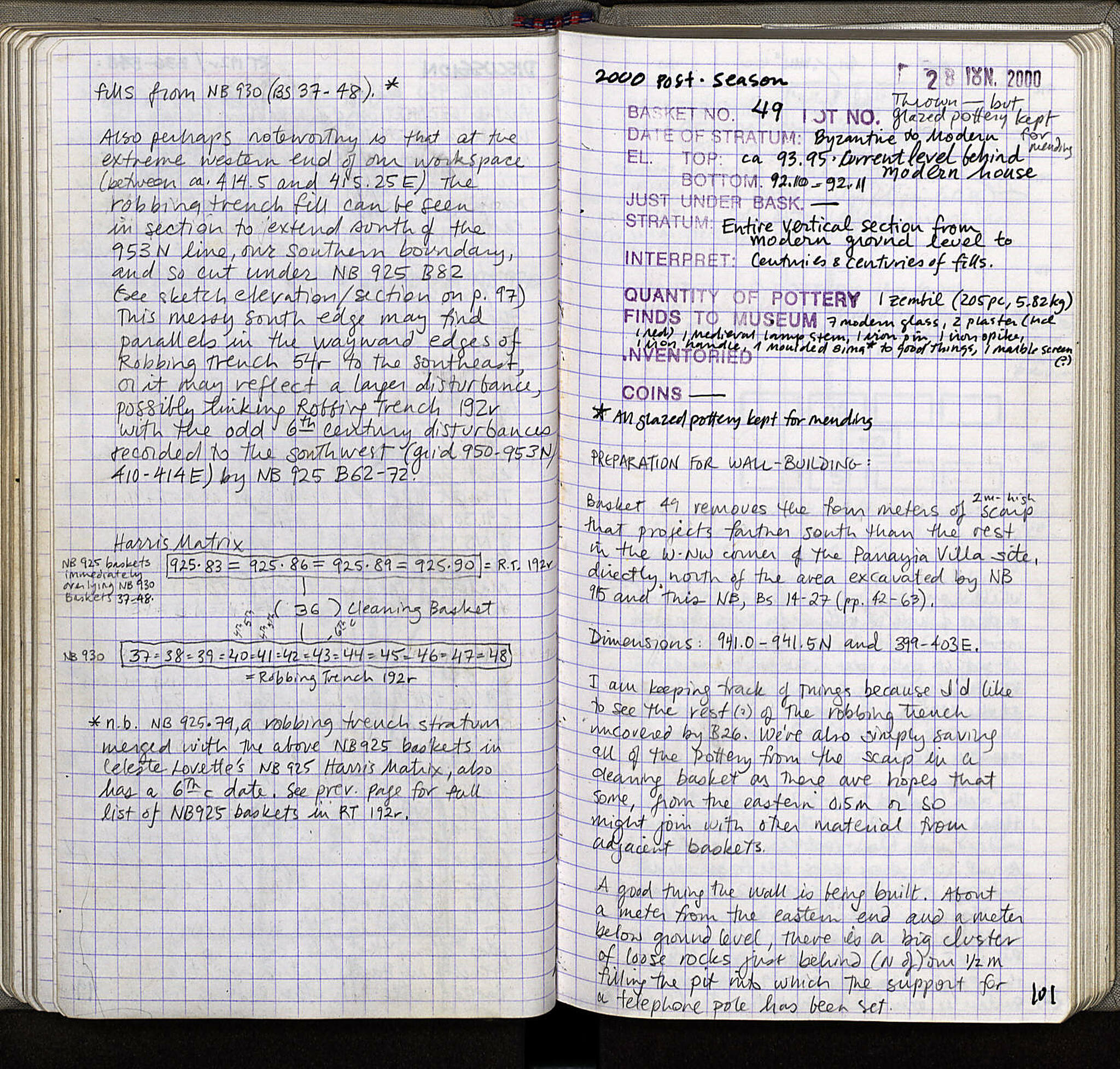 Notebook Spread
