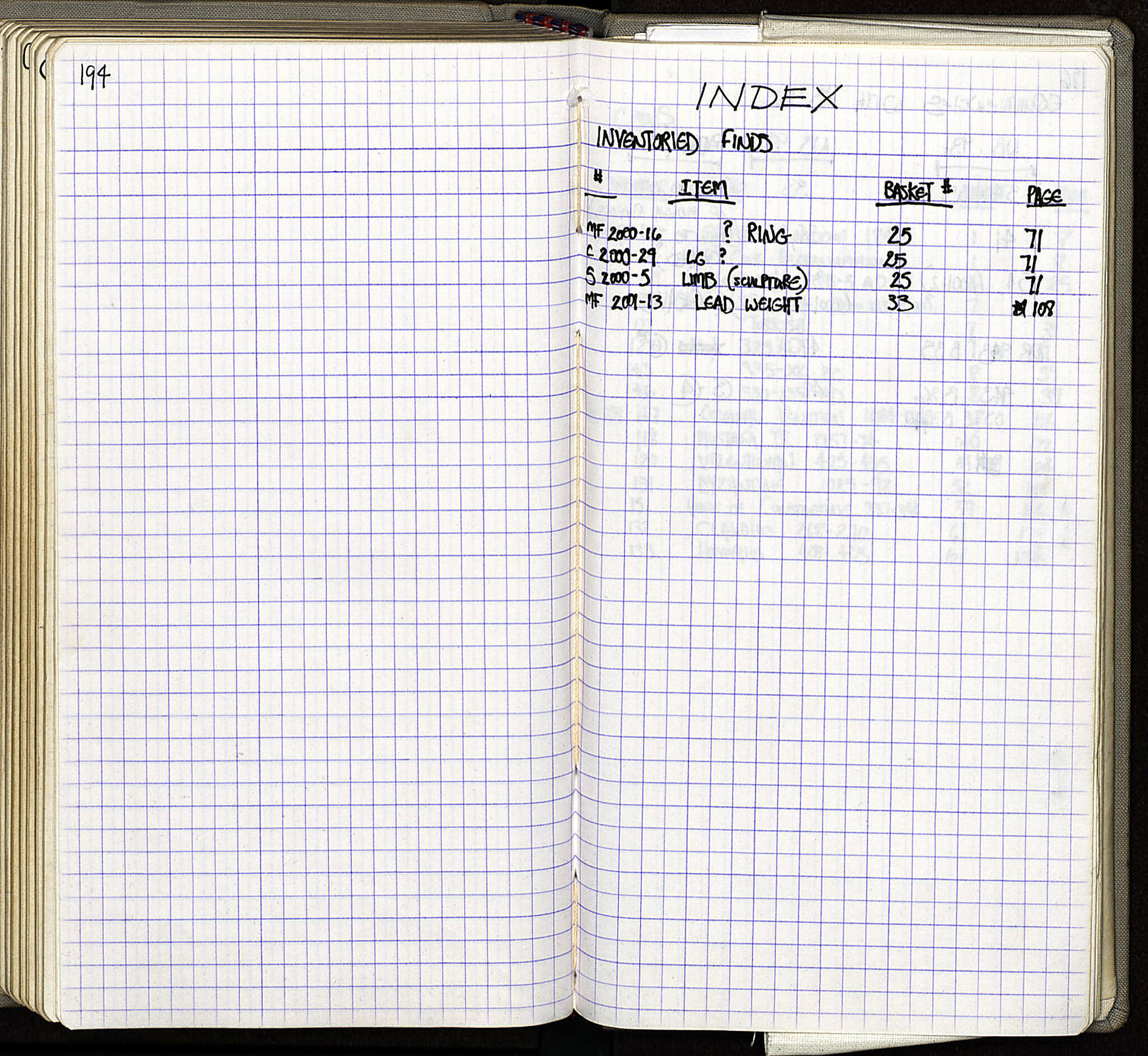 Notebook Spread
