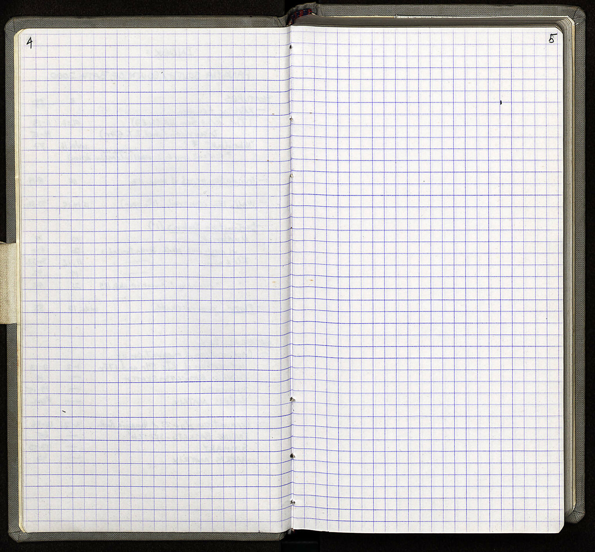 Notebook Spread