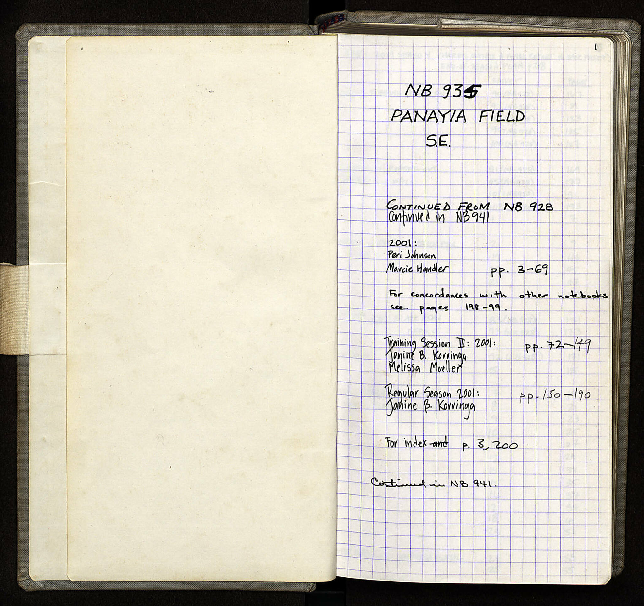 Notebook Spread