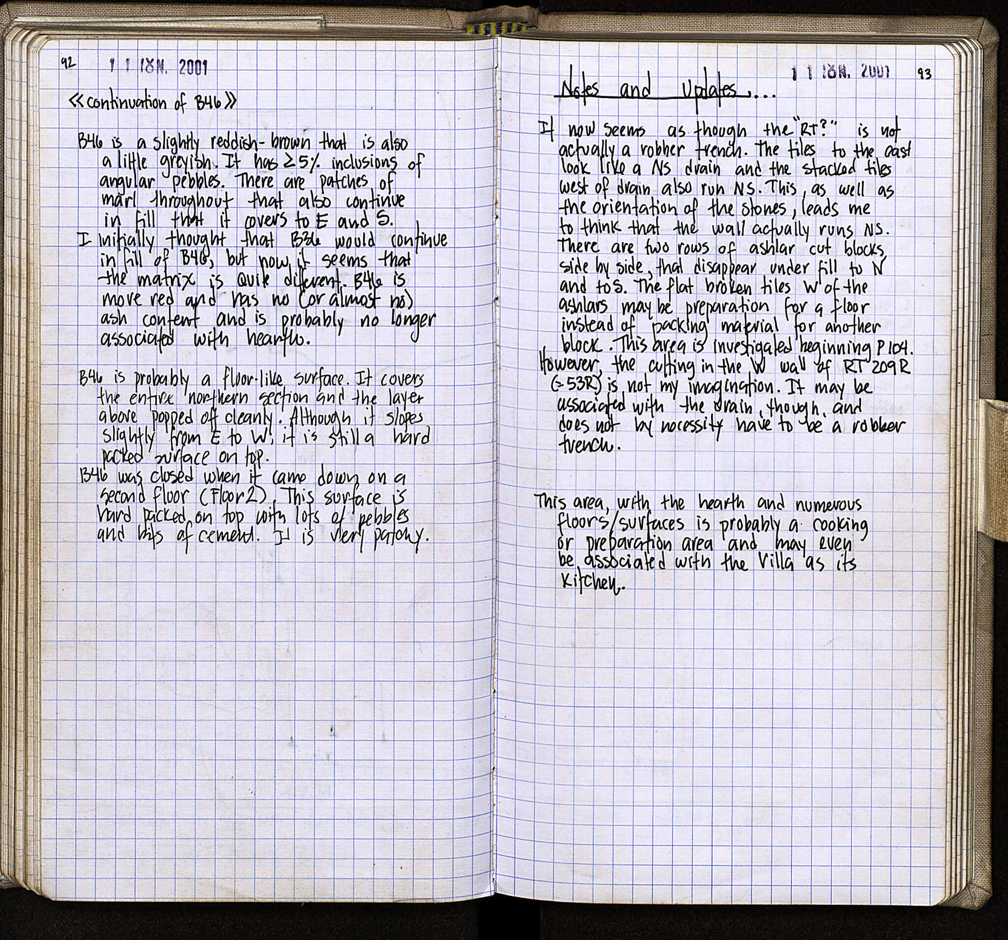 Notebook Spread