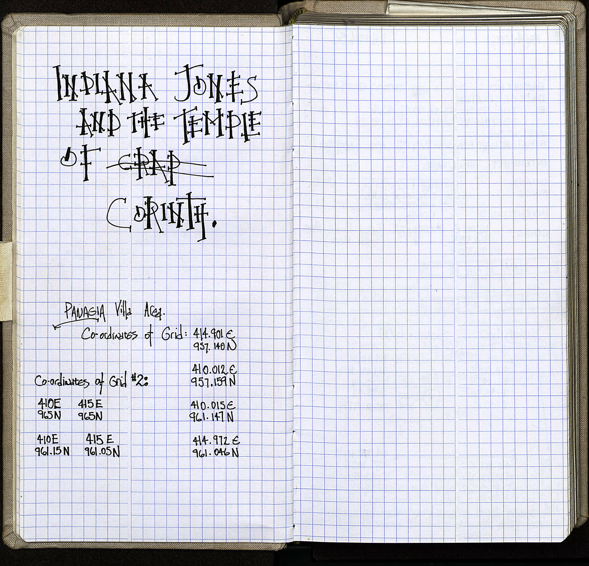 Notebook Spread
