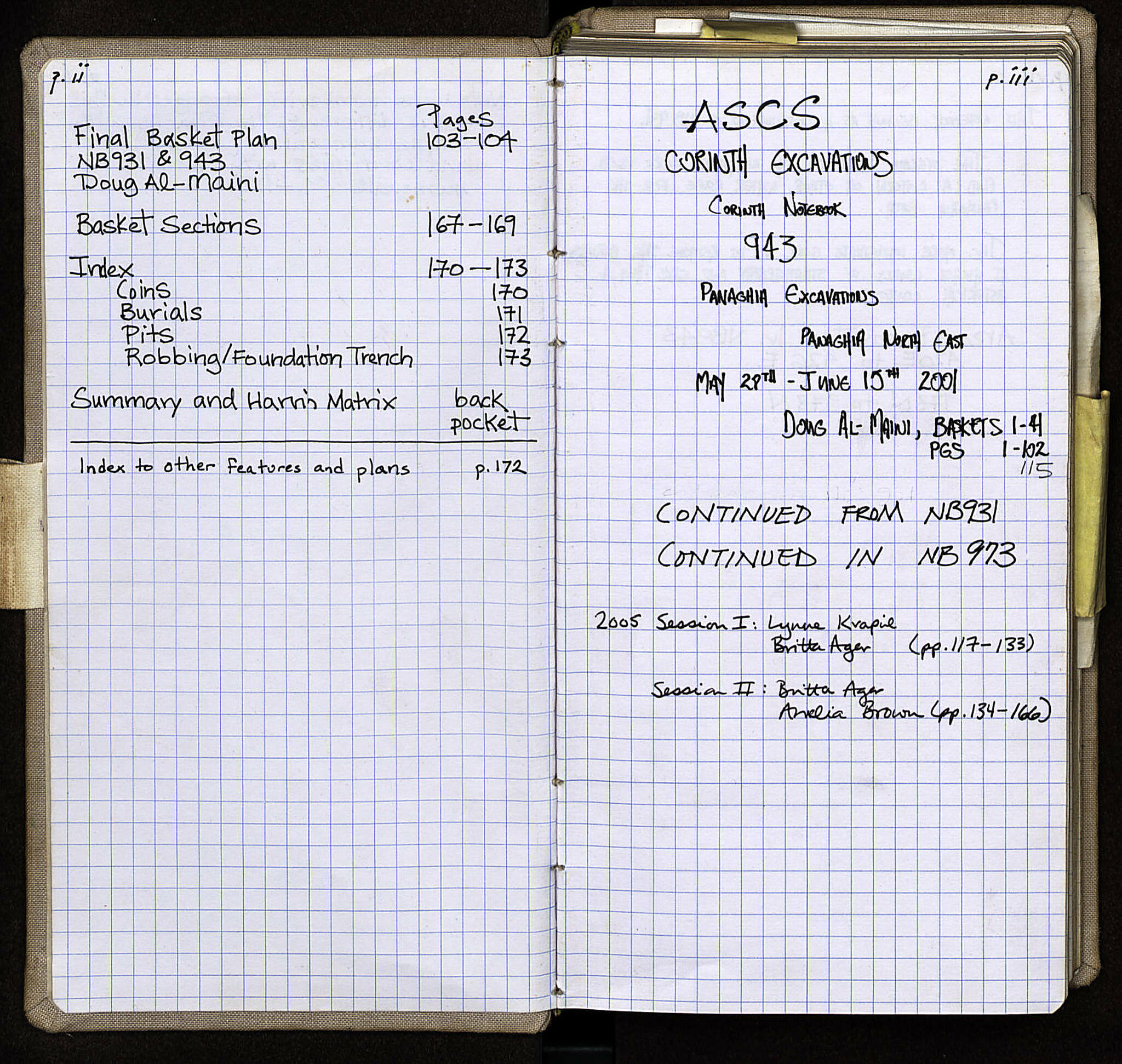 Notebook Spread