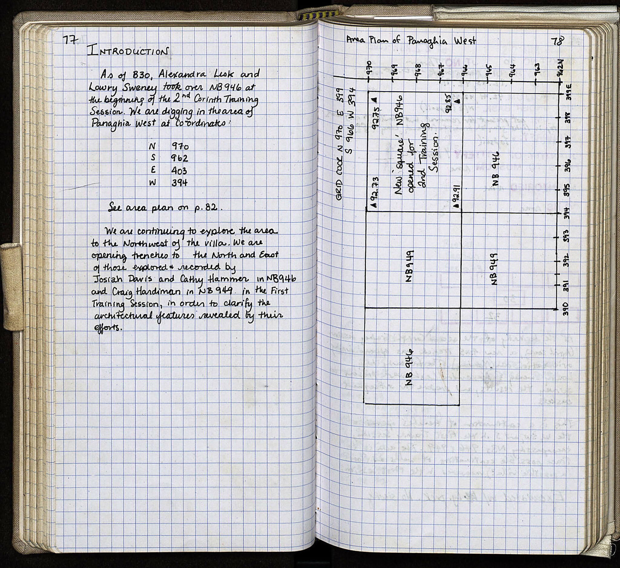 Notebook Spread