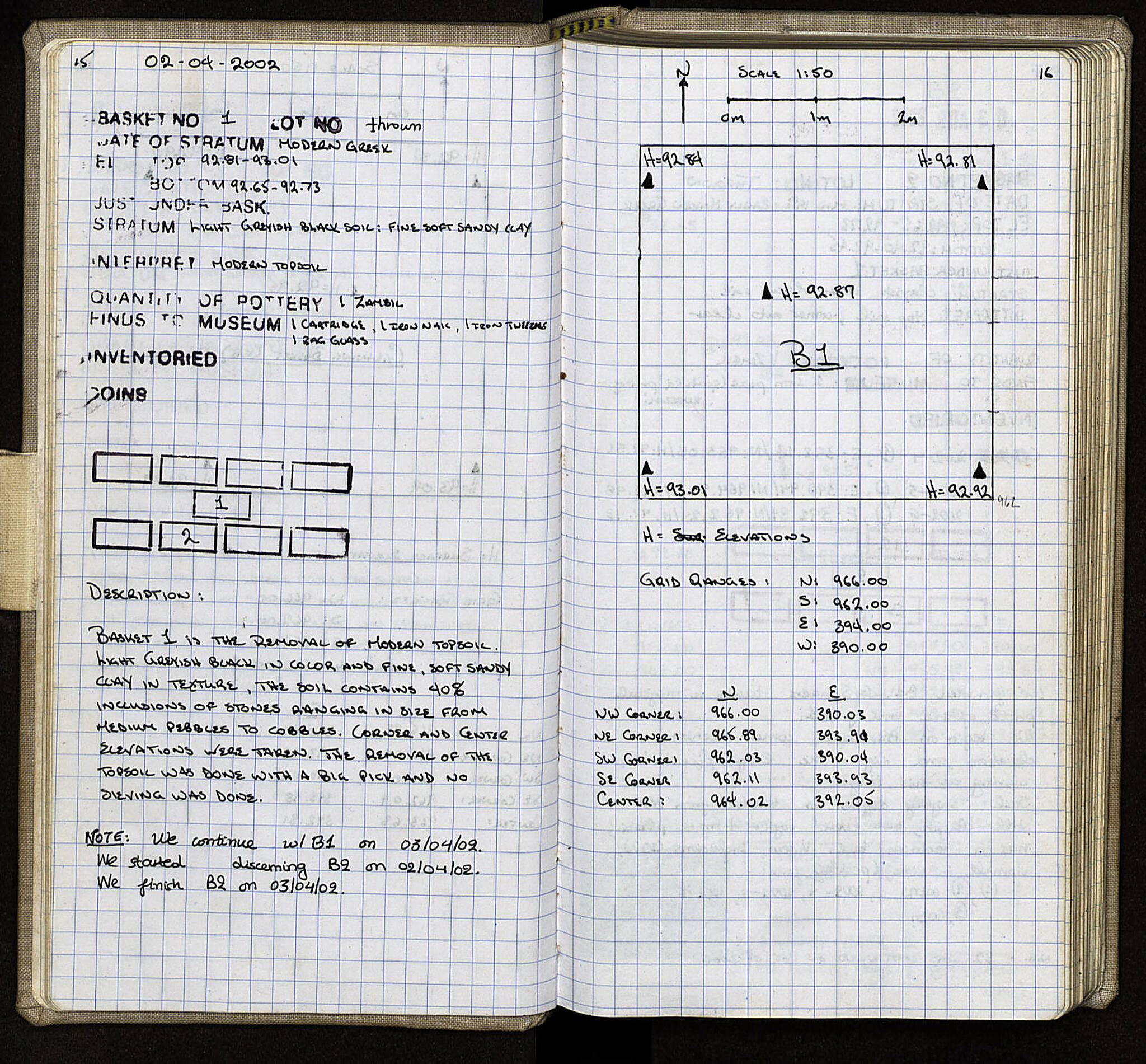 Notebook Spread