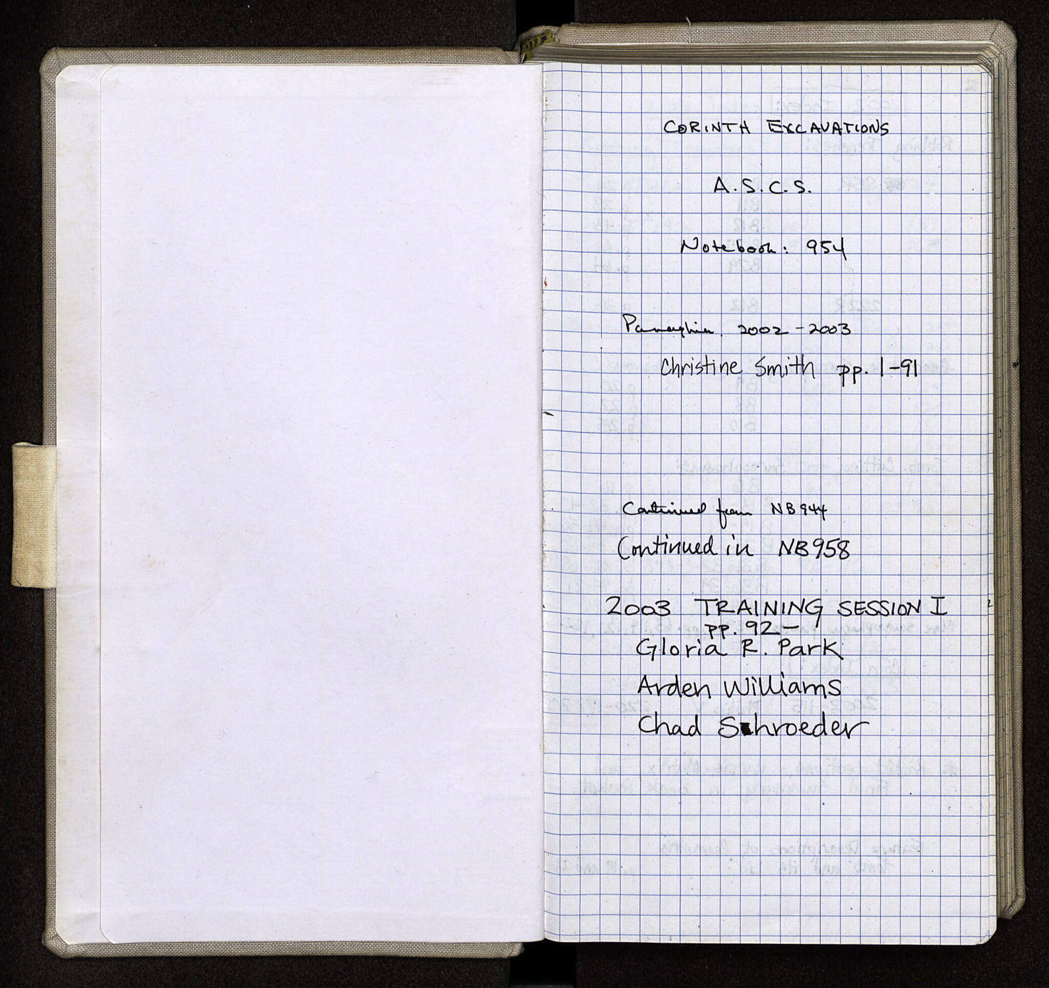 Notebook Spread