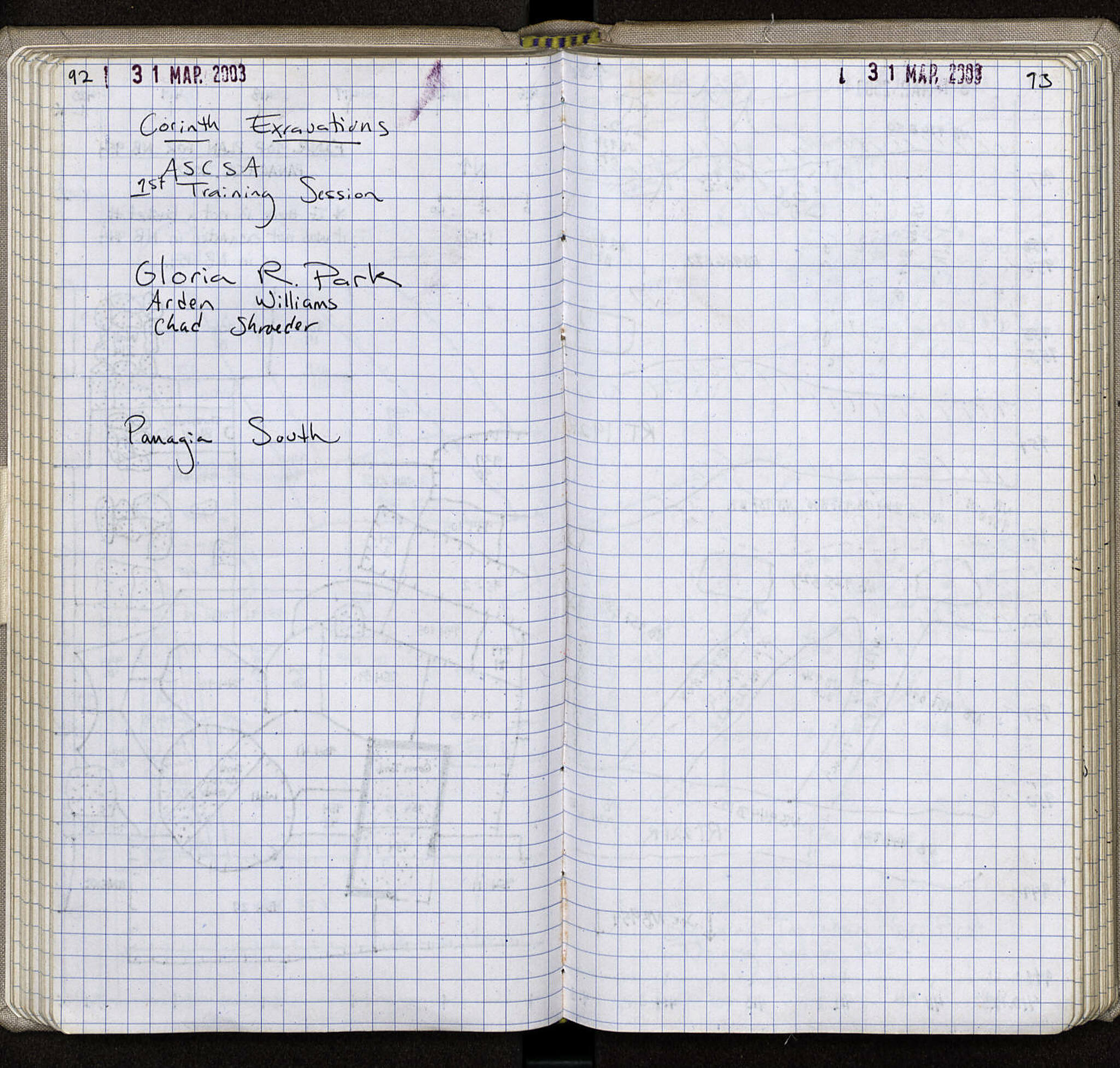 Notebook Spread