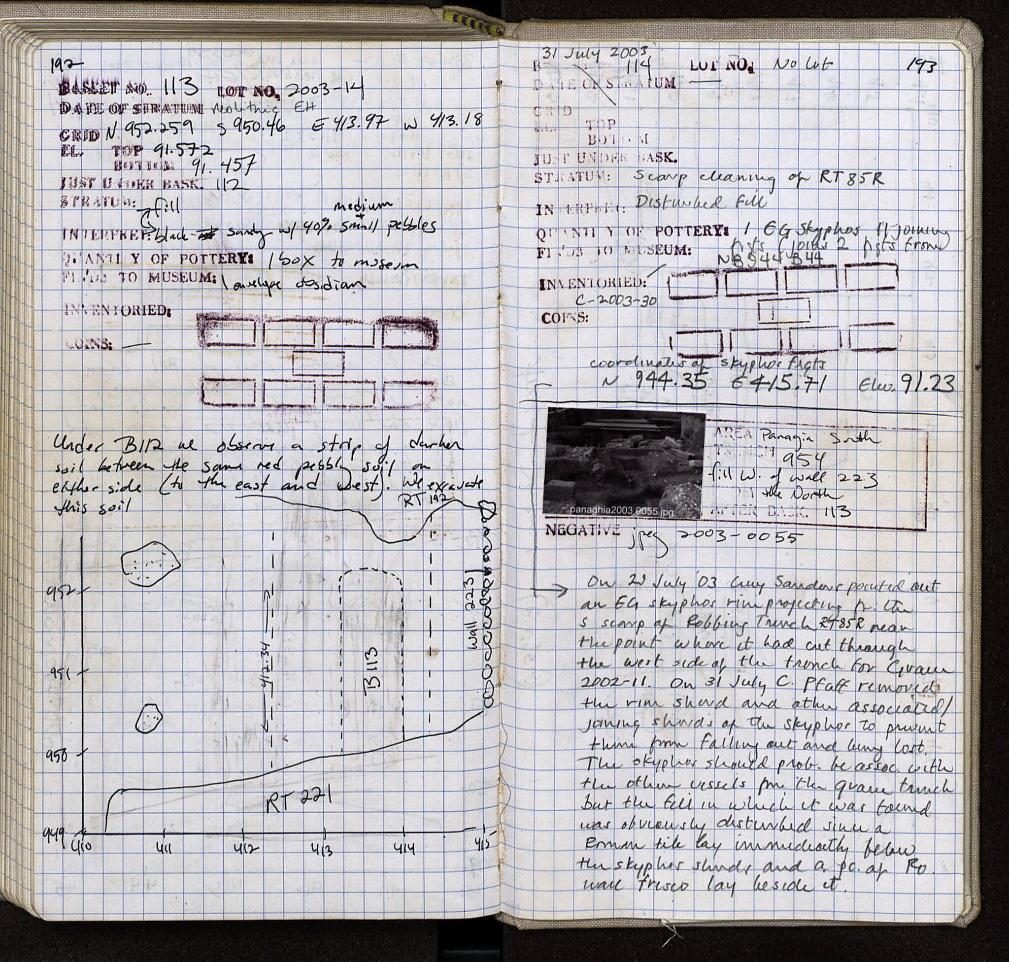 Notebook Spread