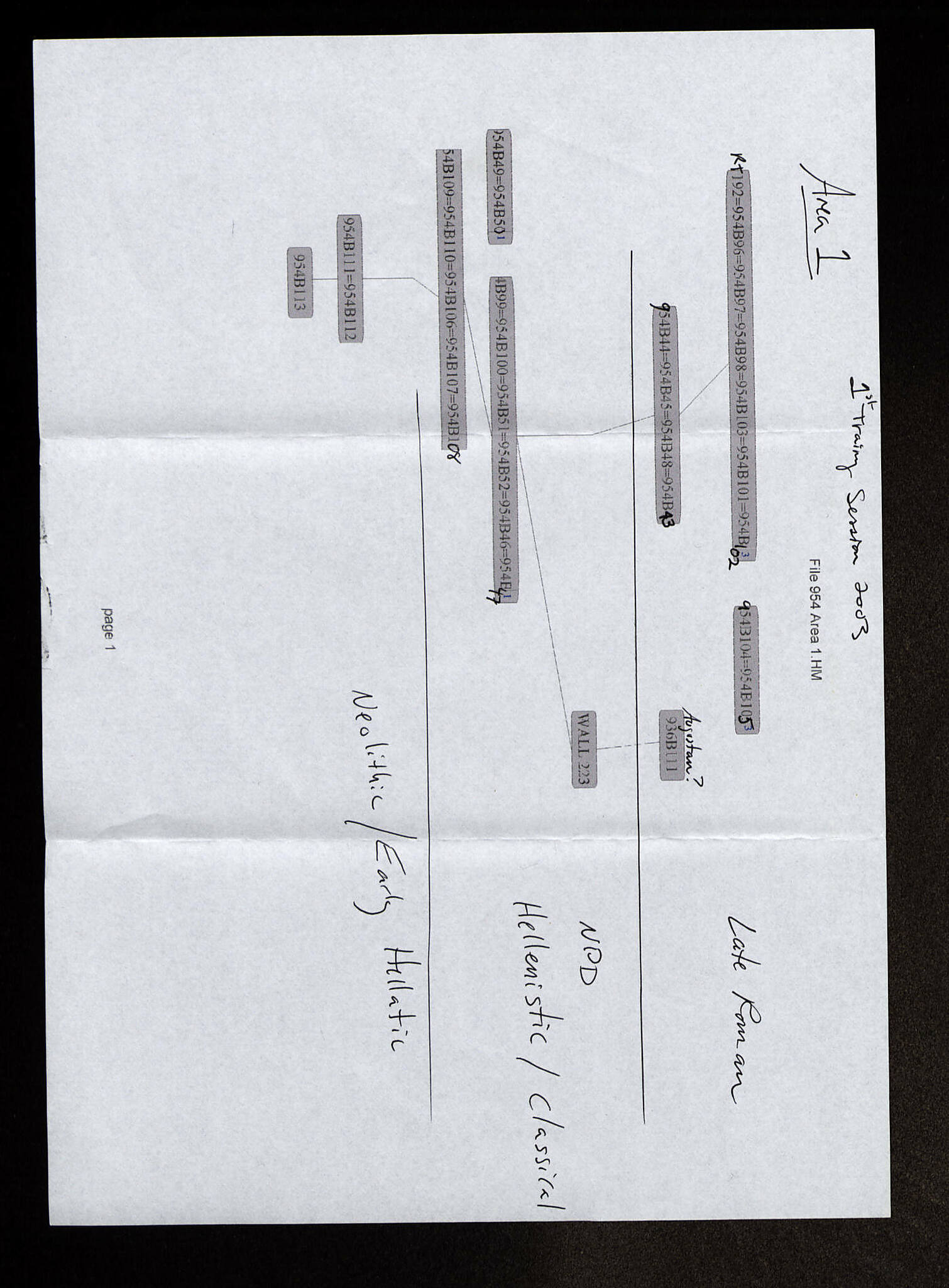 Notebook Spread