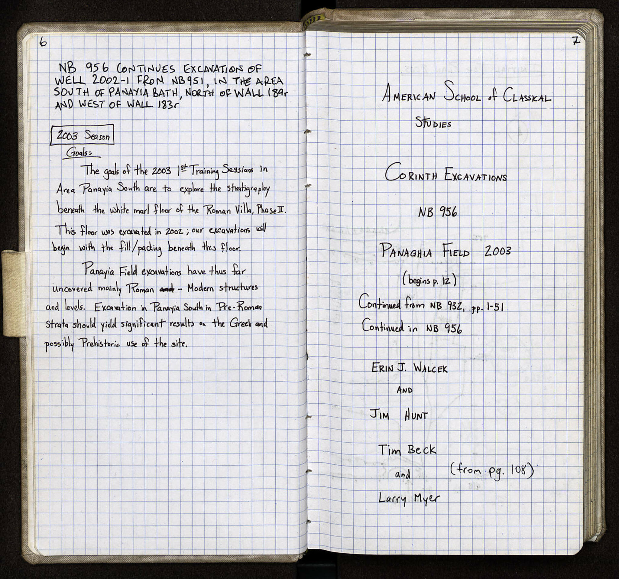 Notebook Spread