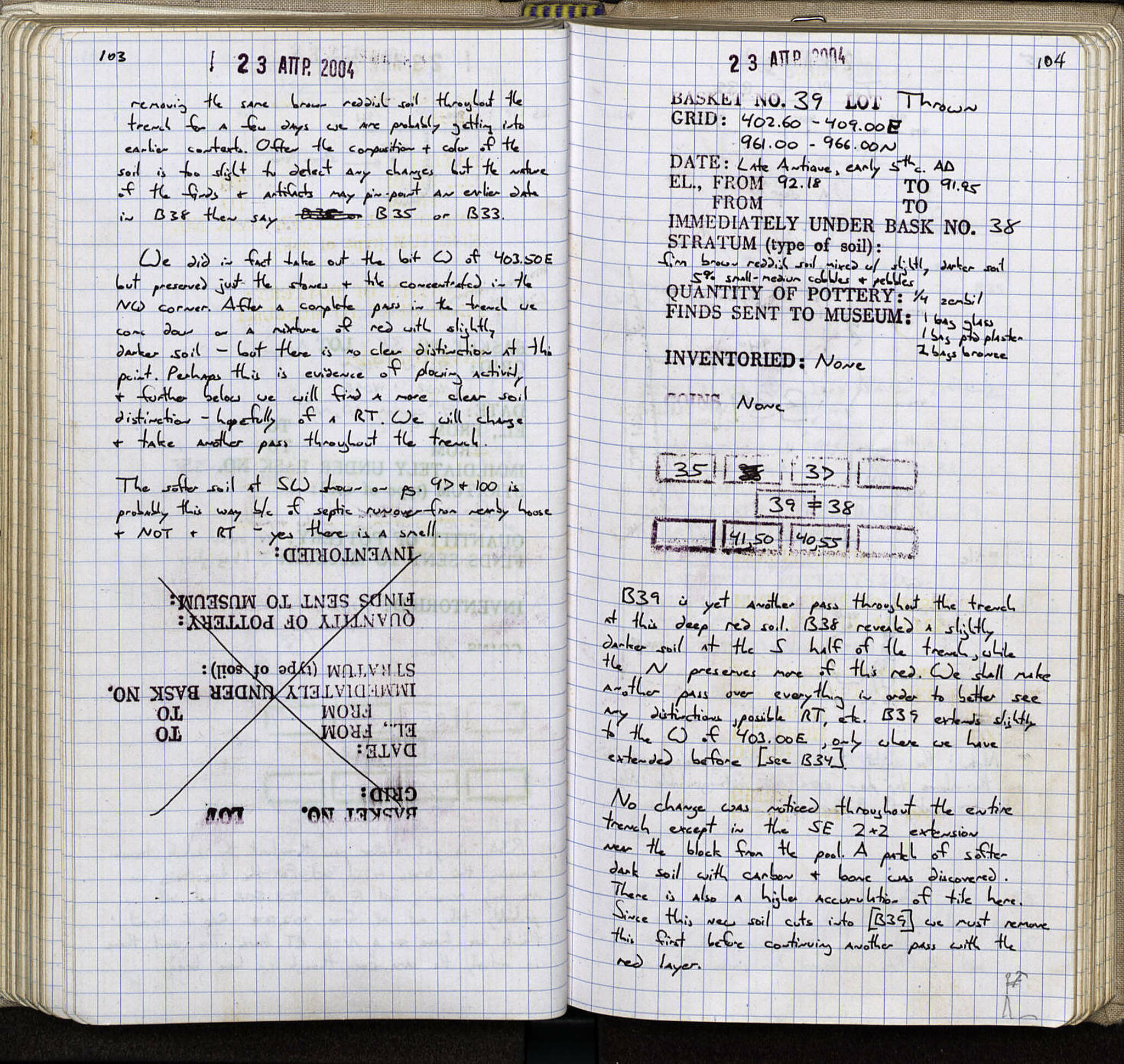 Notebook Spread