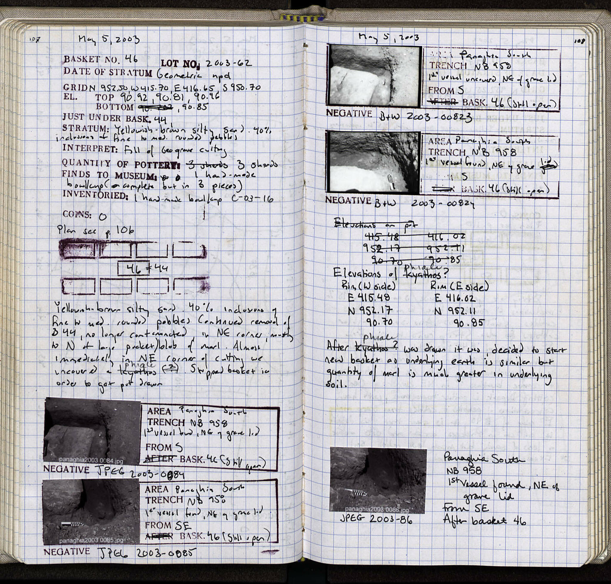 Notebook Spread