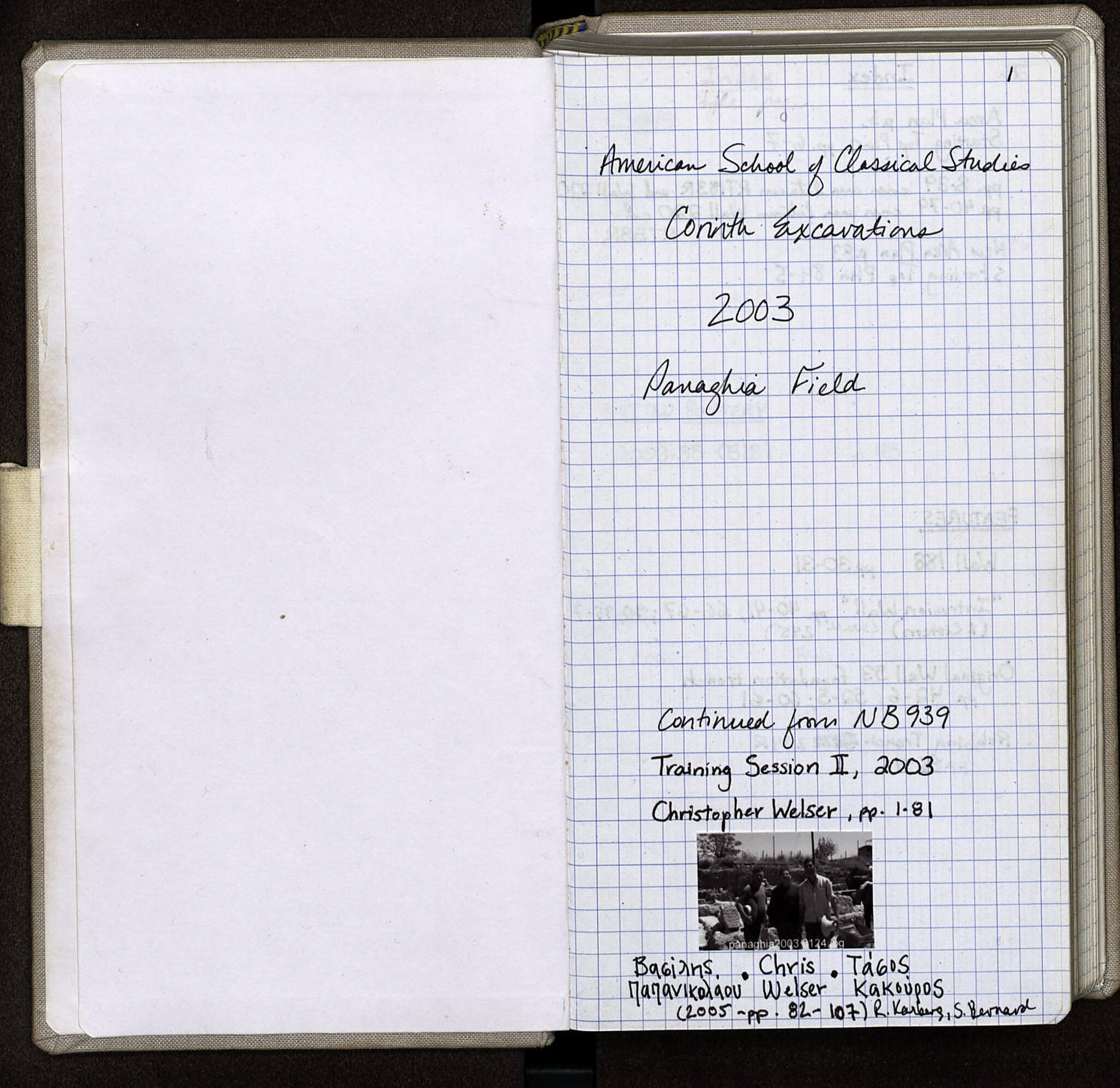 Notebook Spread