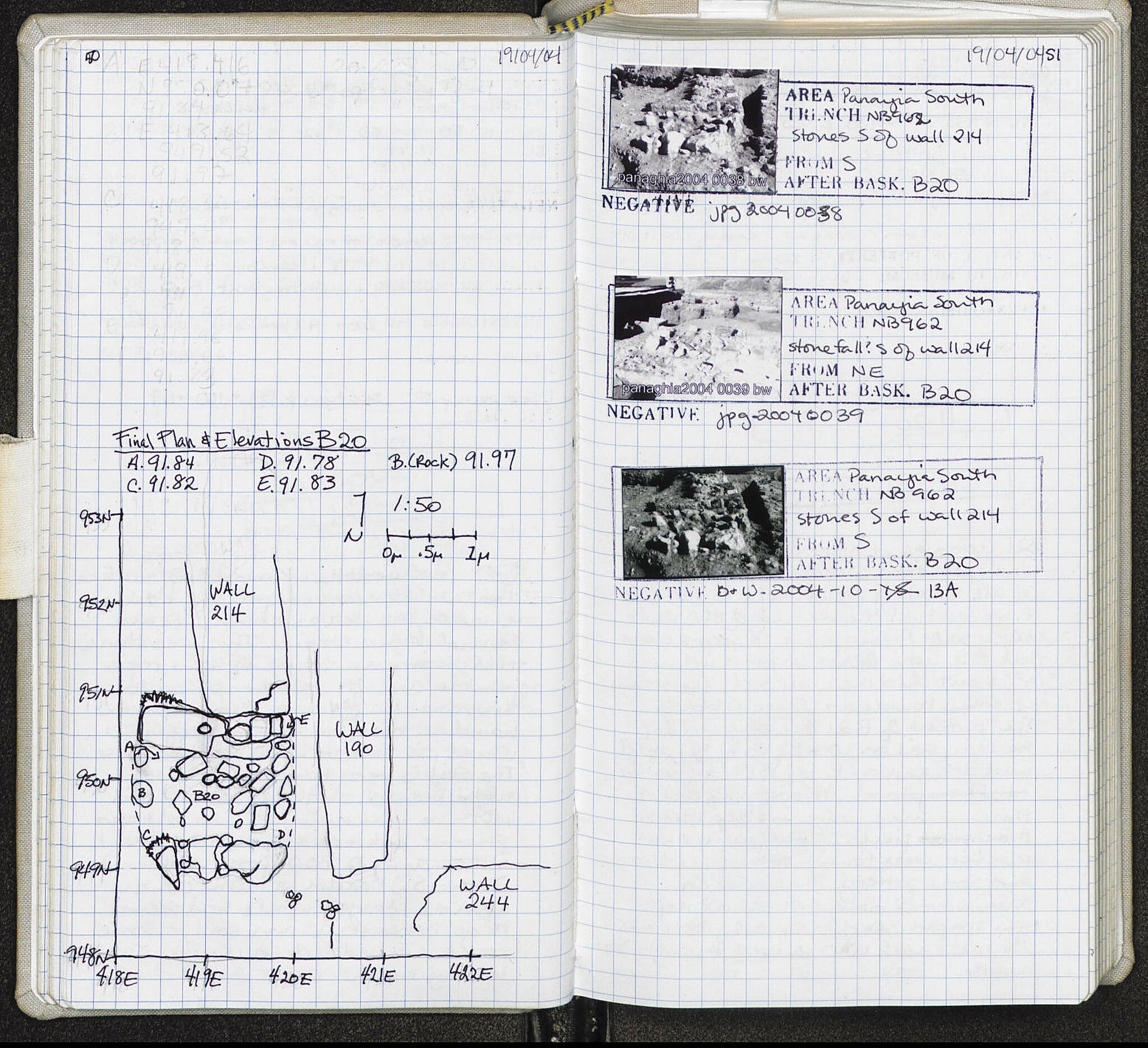 Notebook Spread