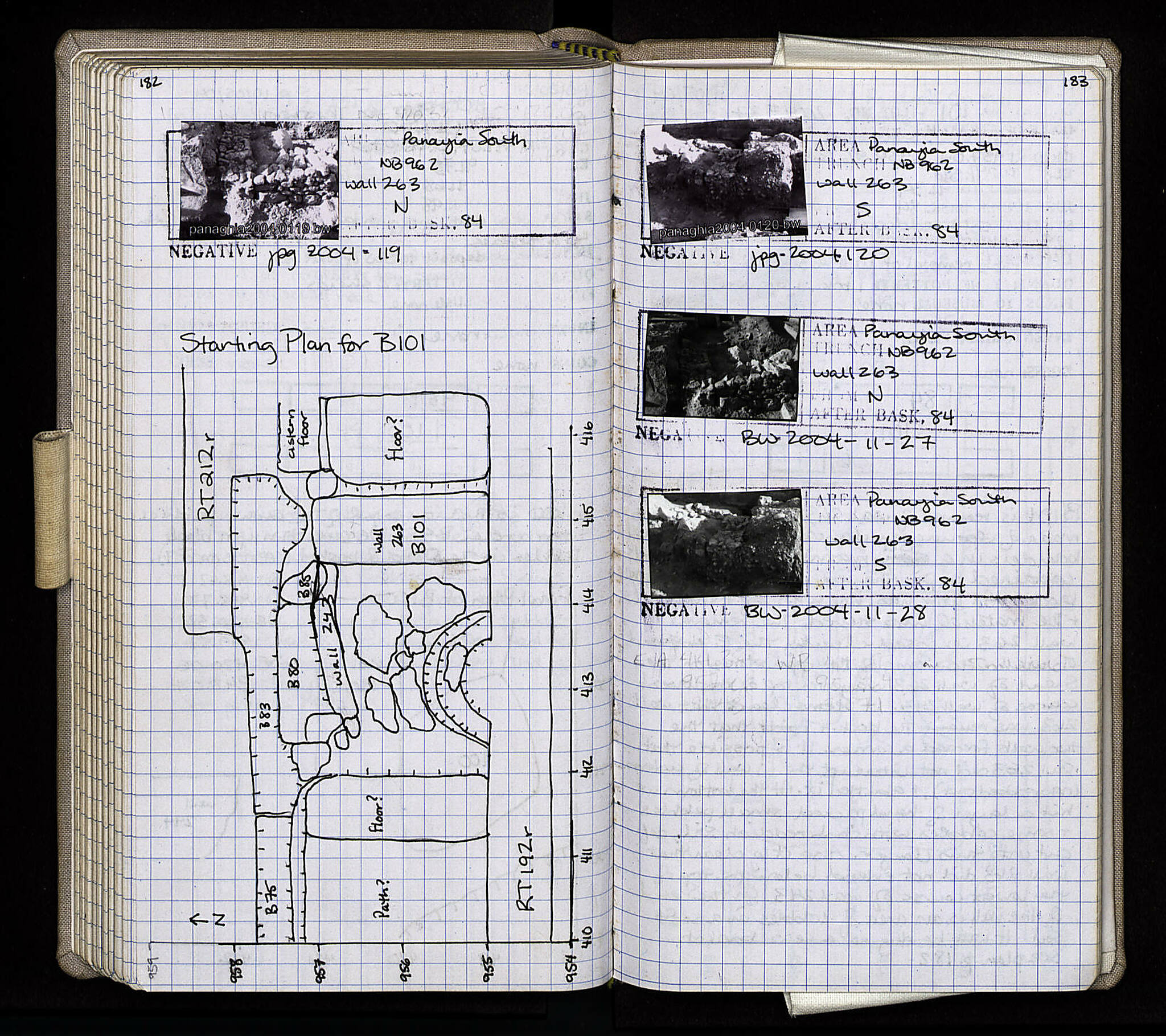 Notebook Spread