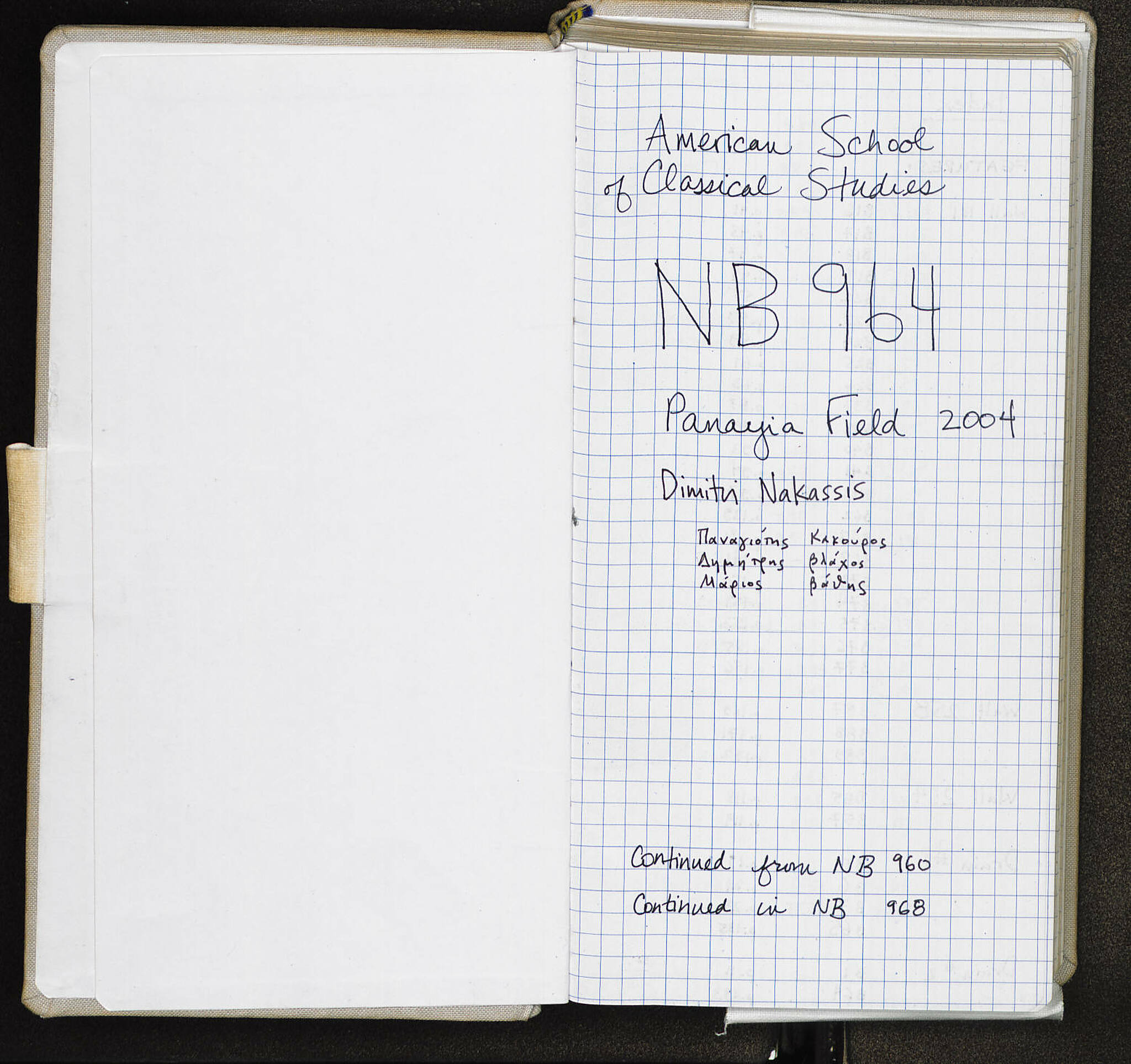 Notebook Spread