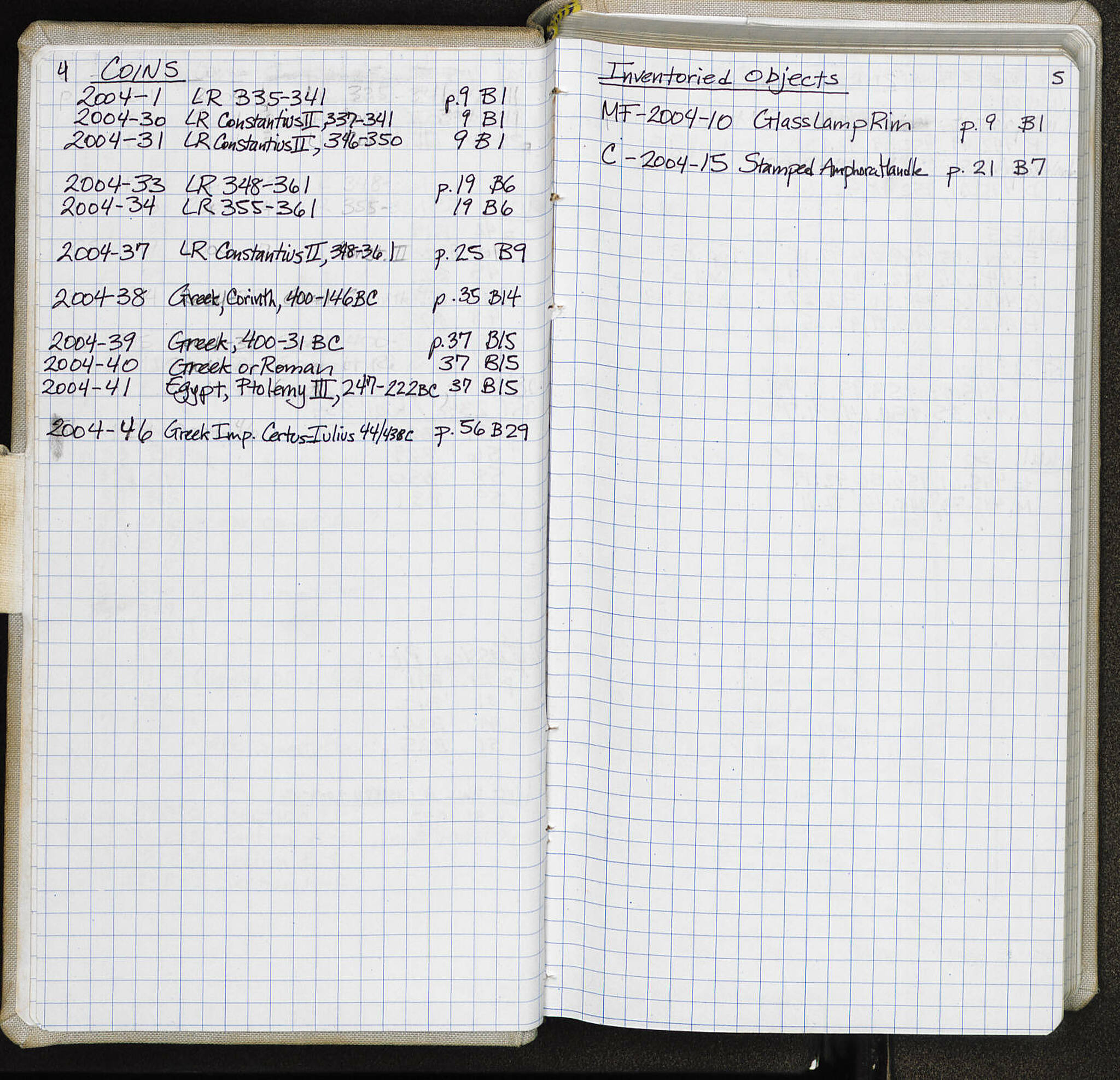 Notebook Spread
