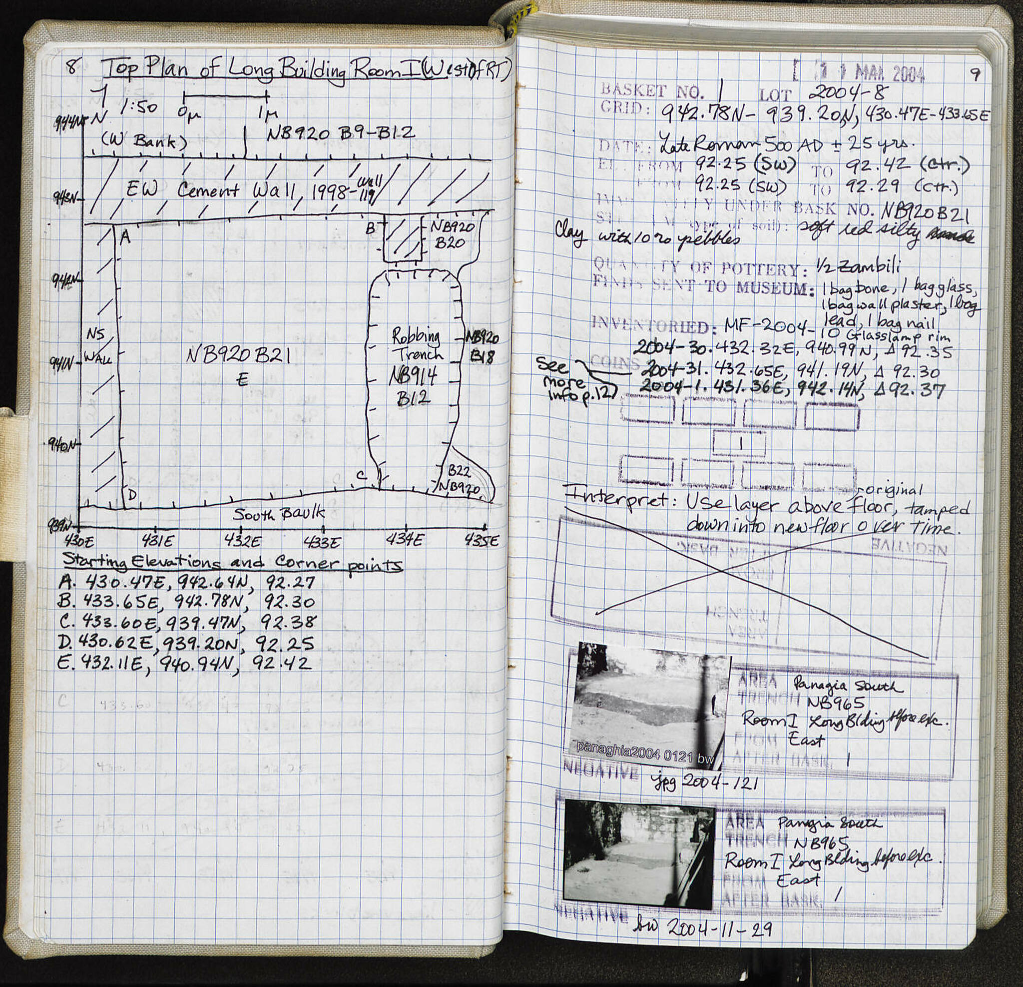 Notebook Spread