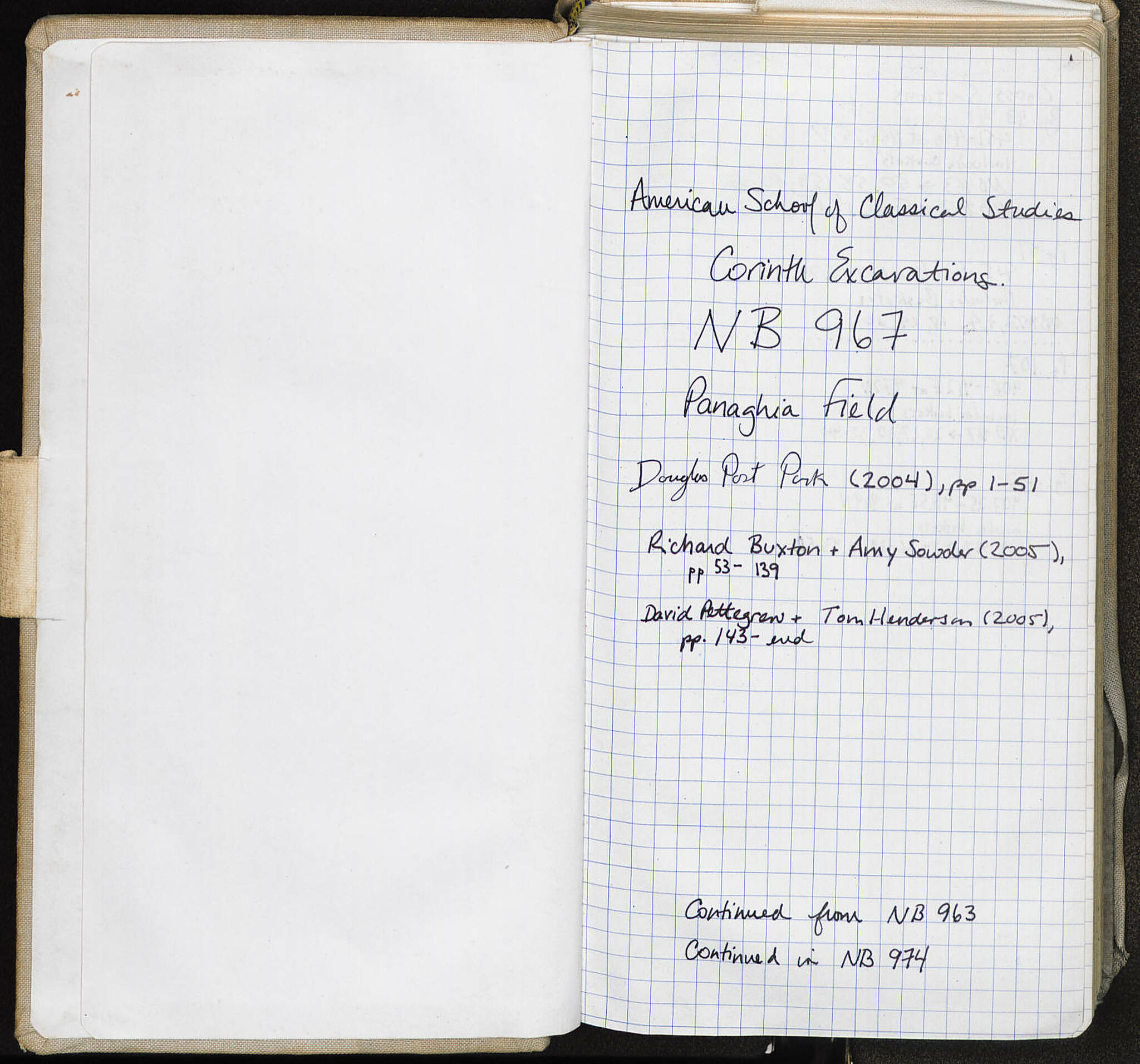 Notebook Spread