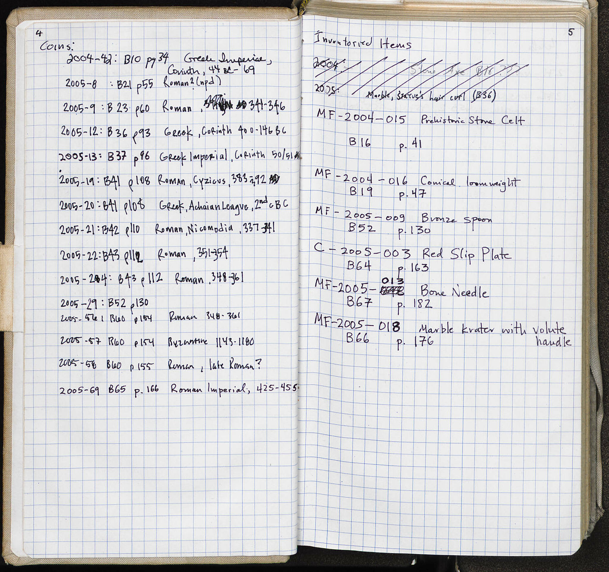 Notebook Spread