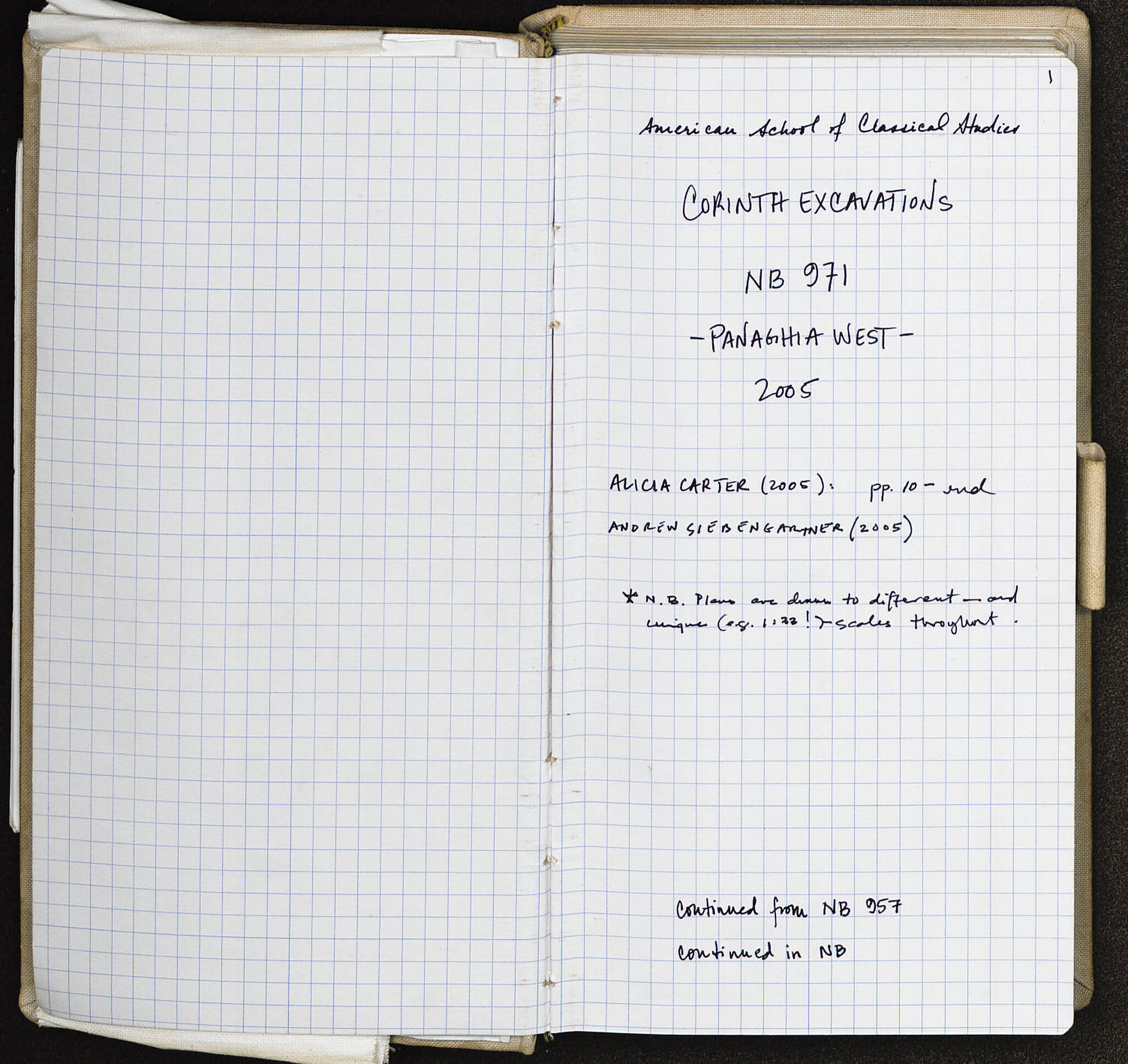 Notebook Spread
