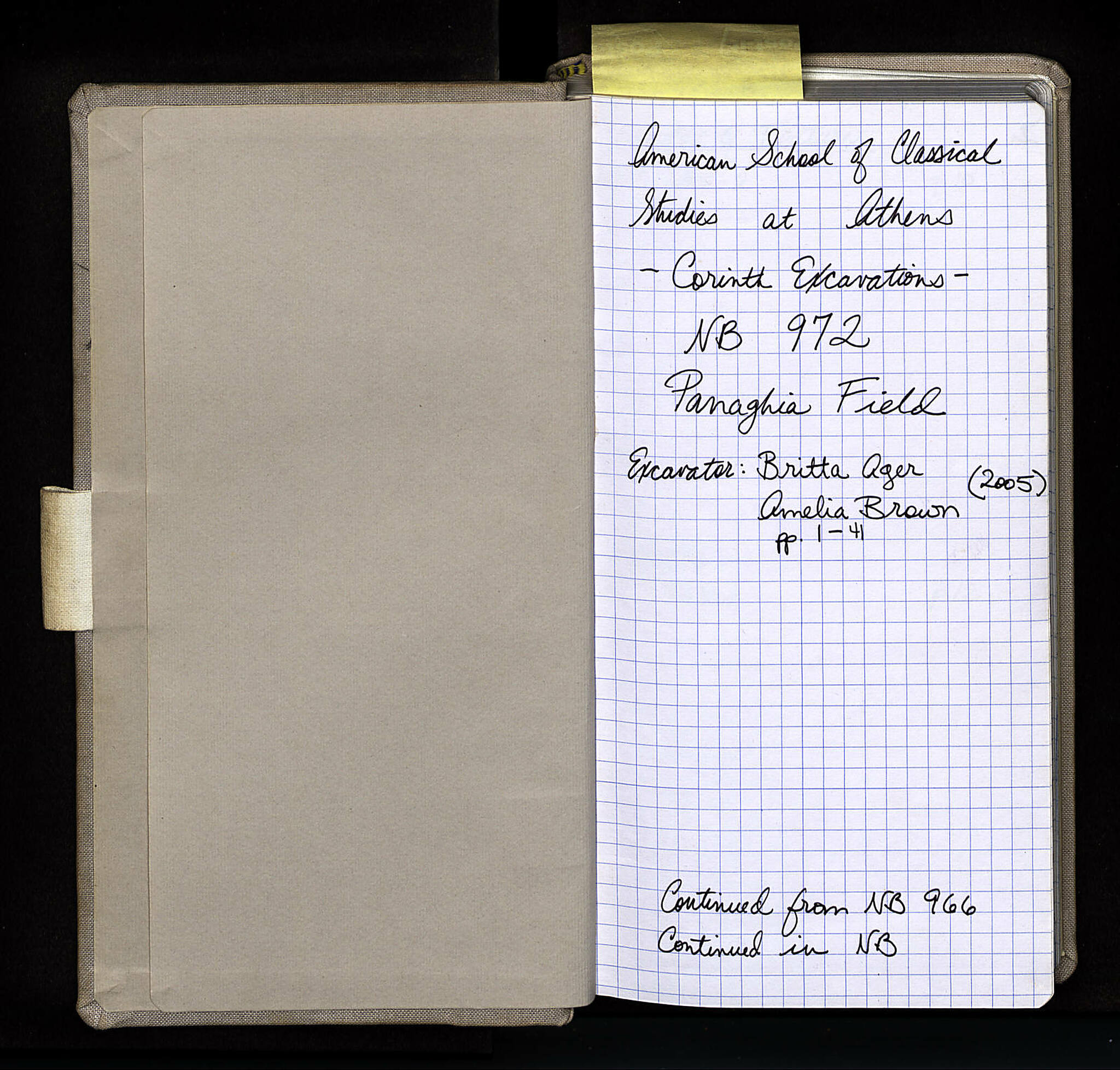 Notebook Spread