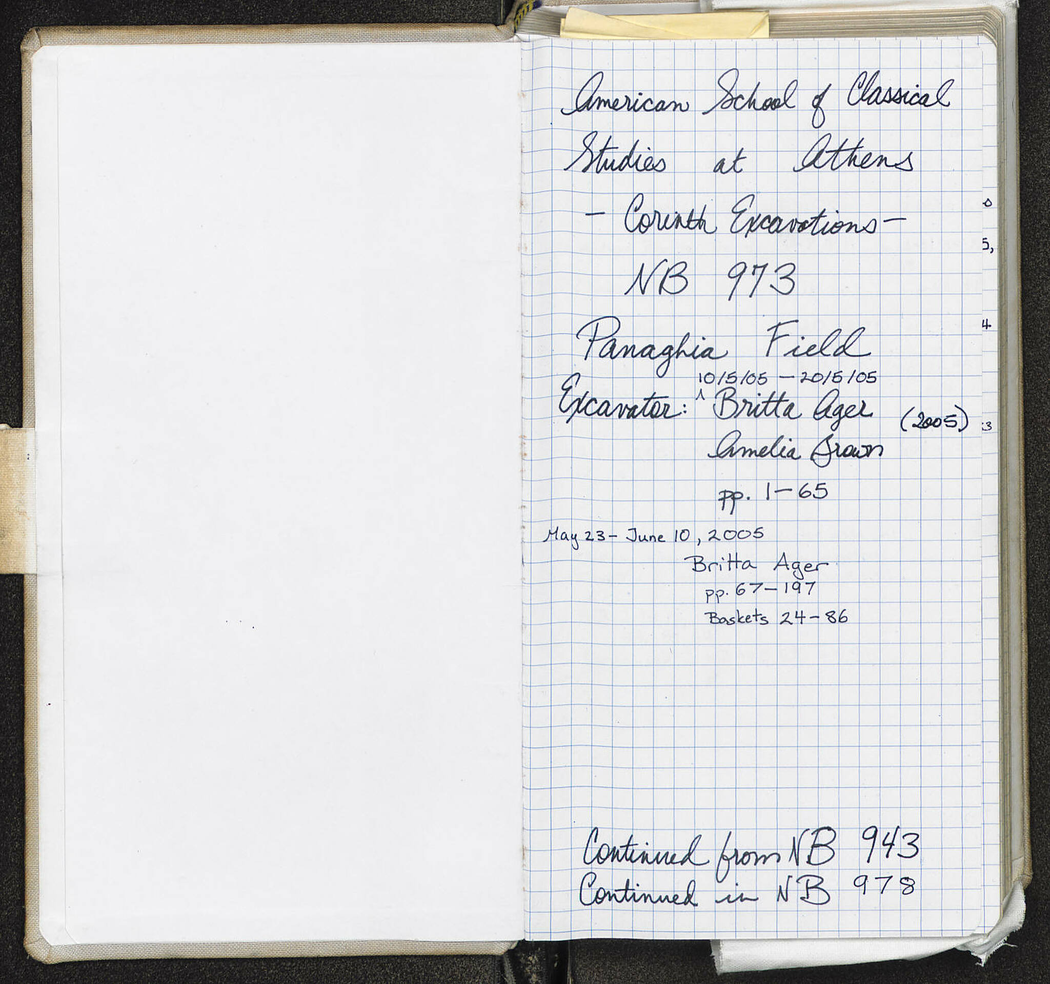 Notebook Spread
