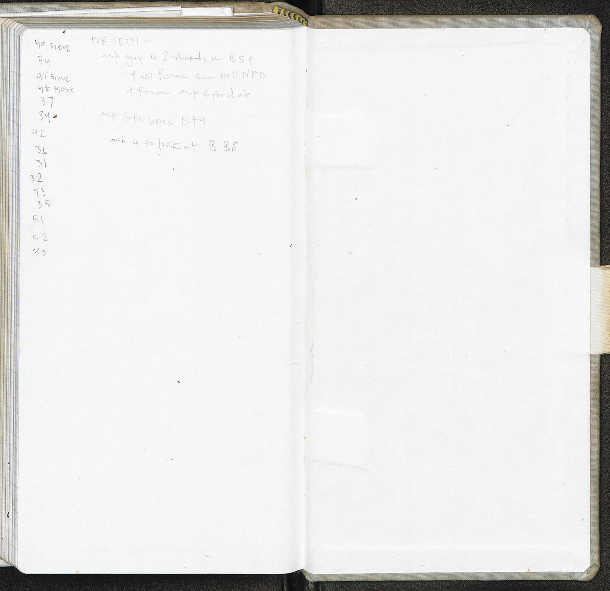 Notebook Spread