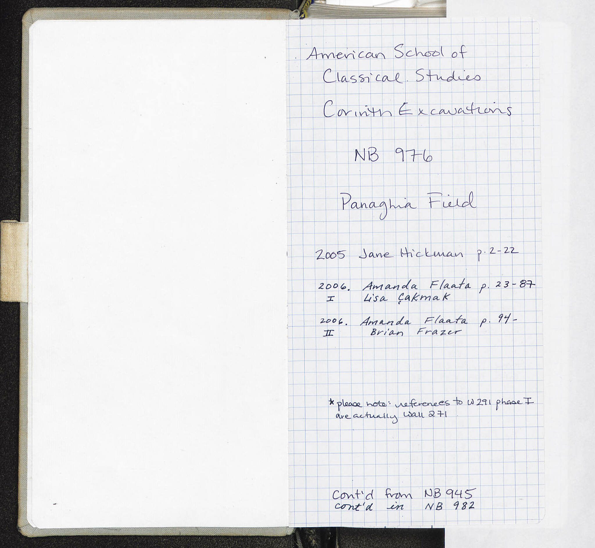 Notebook Spread