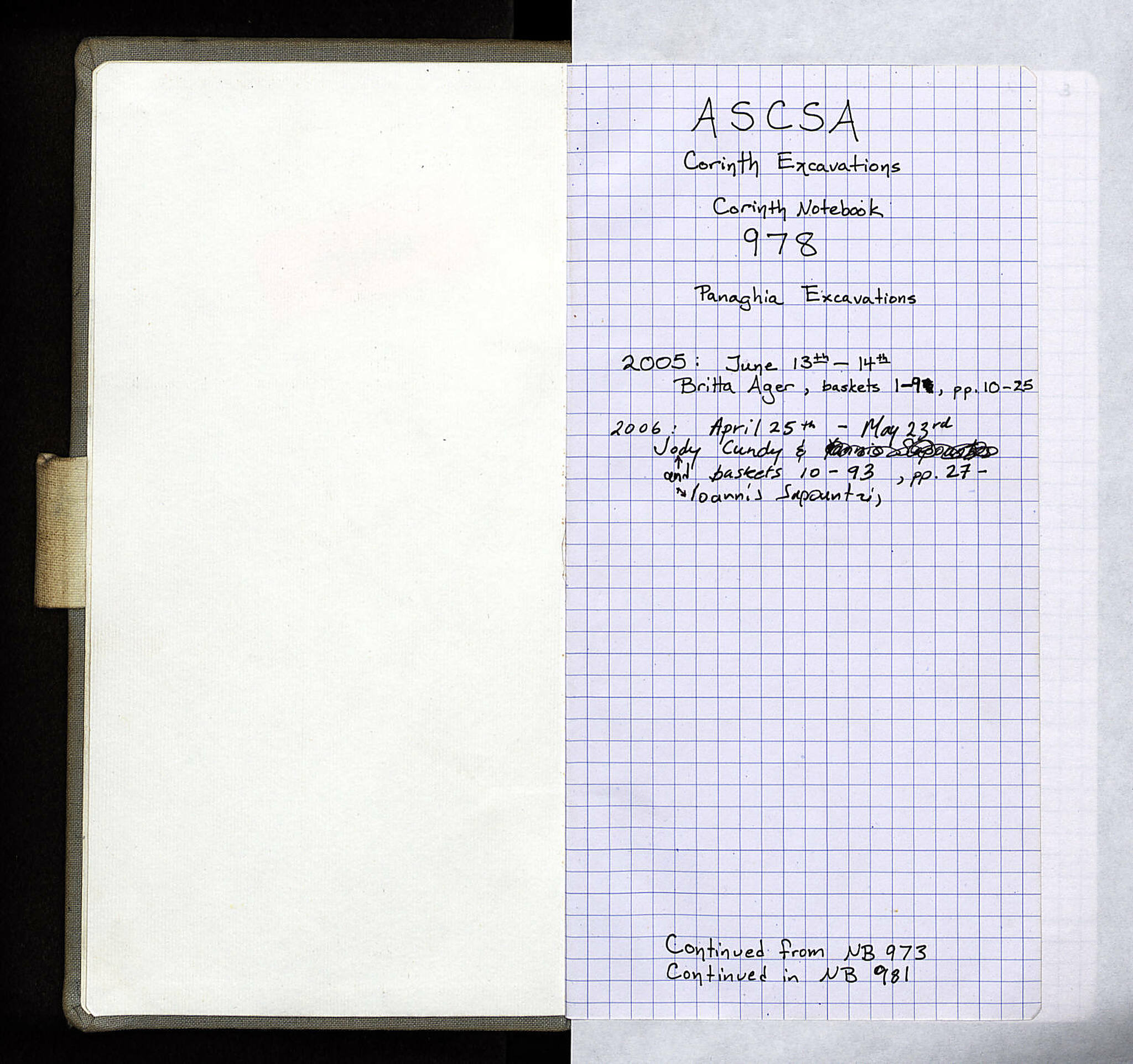 Notebook Spread