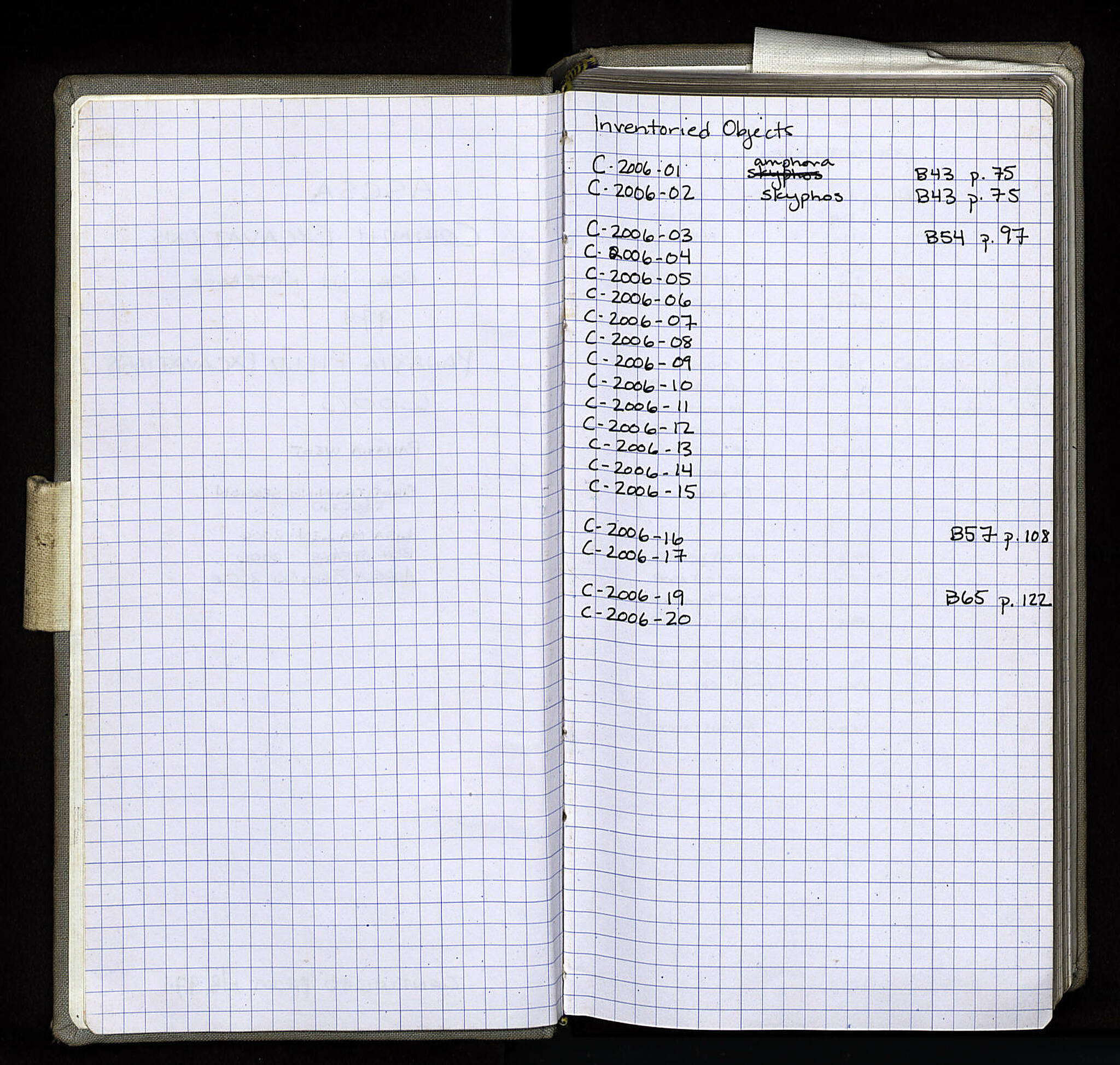 Notebook Spread