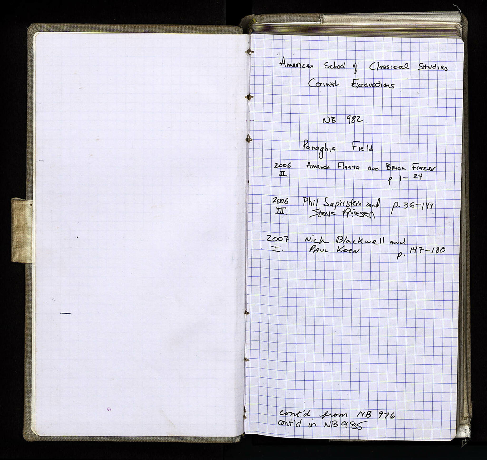 Notebook Spread