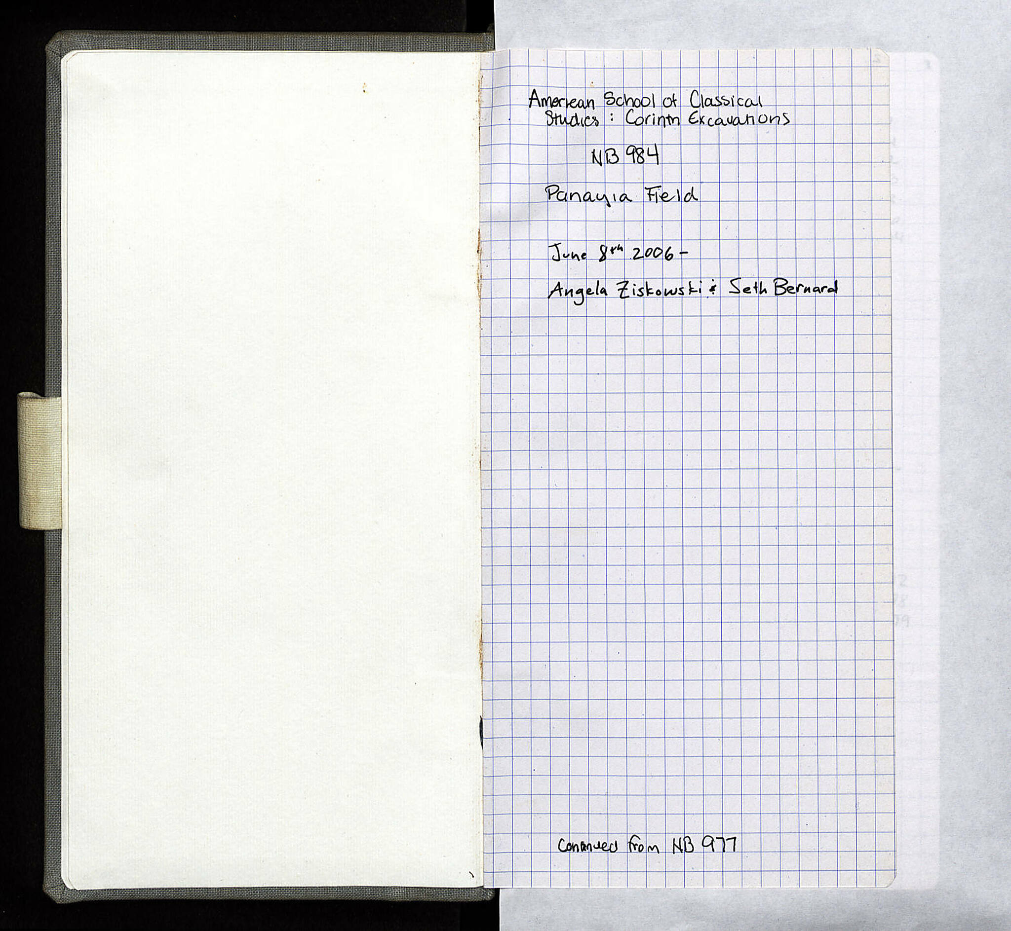 Notebook Spread