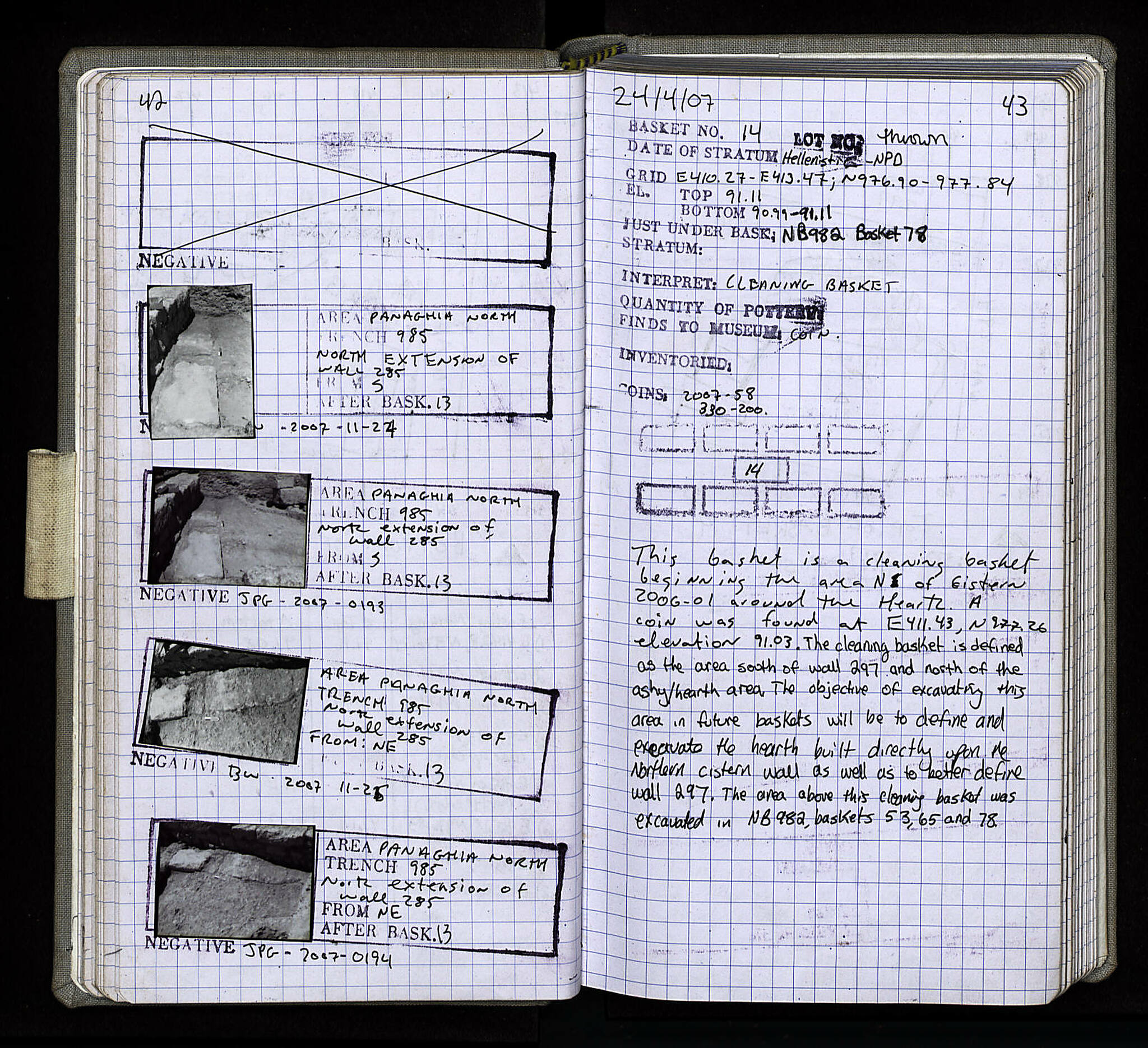 Notebook Spread