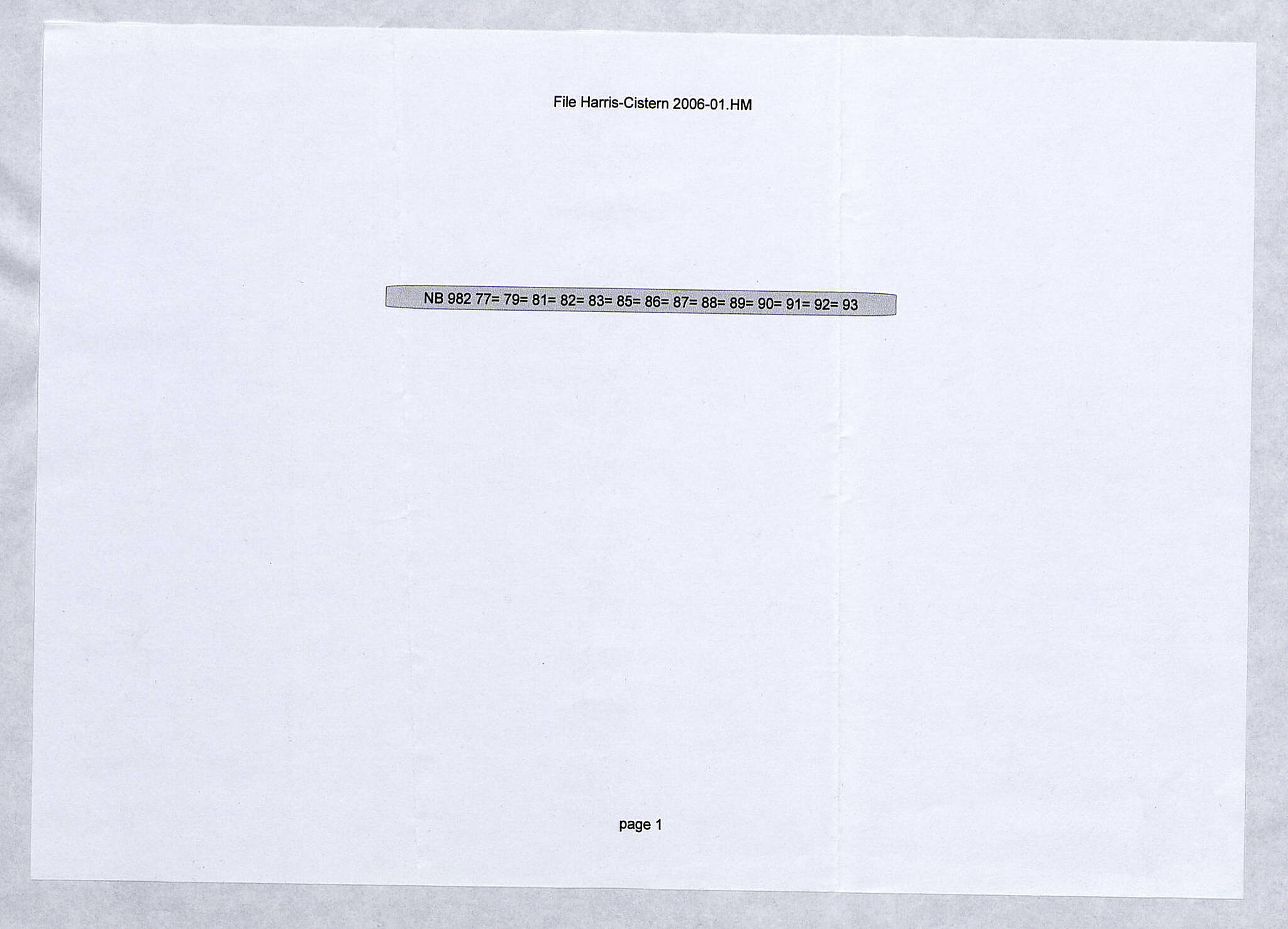 Notebook Spread